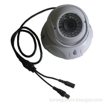 700TVL Vandalproof IR Dome Camera with 1/3-inch Sony Effio, 4 to 9mm Varifocal Lens
